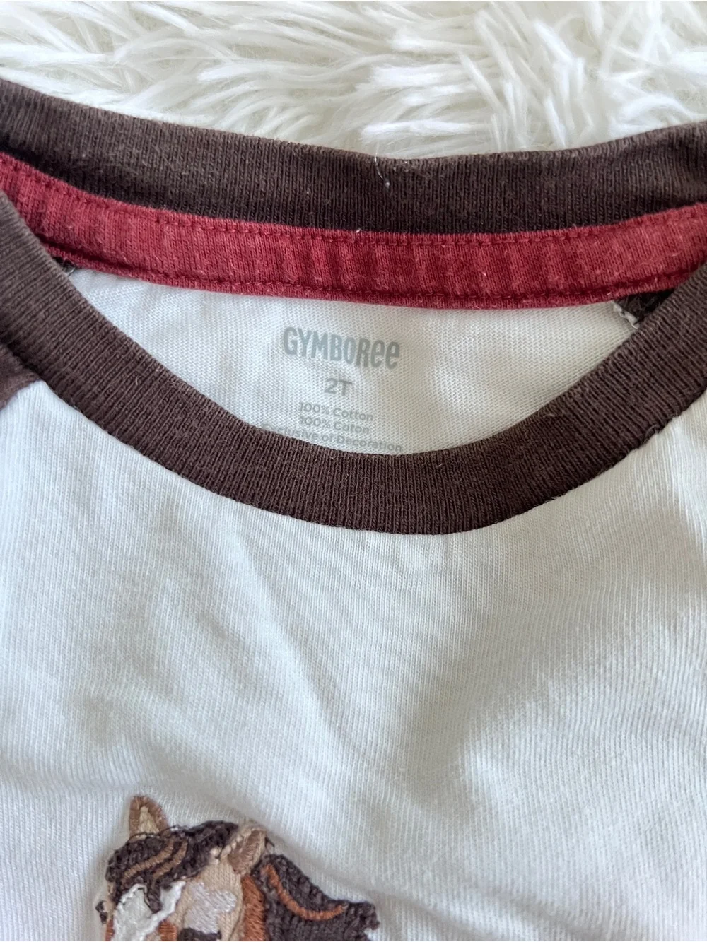 Gymboree Brown Corduroy Jacket & Blue Jeans Matching Set